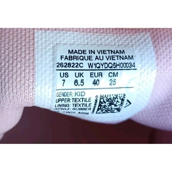 Converse One Star Ox Junior Girls Sneakers Size 7 Pastel Pink Floral Shoes - Picture 4 of 9